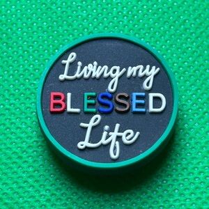 🌼 (5/$10 or 10/$15) Christian Life Croc Charm Collection Living my Blessed Life